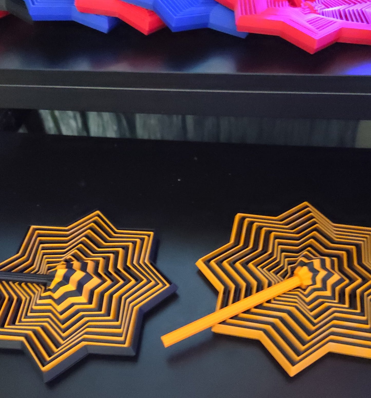 Kinetic Star Desk Sculpture